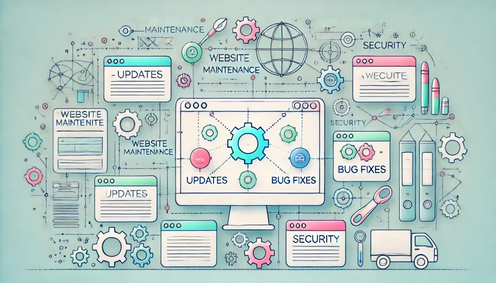 image showing the difference aspect of web development