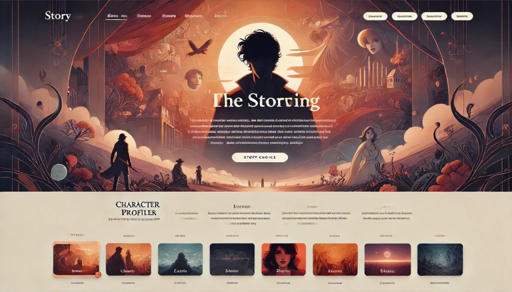 Image showing storytelling in web design